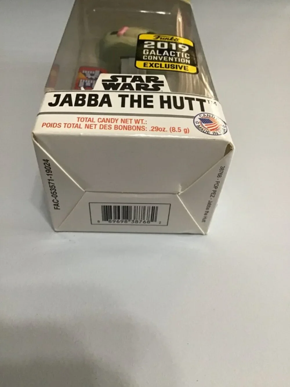 Funko Pop Pez Star Wars Jabba the Hut Celebration Chicago Exclusive Collectible